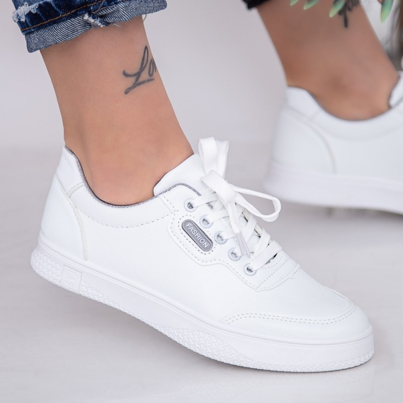 Γυναικεία Αθλητικά Παπούτσια 926 Λευκό-Γκρί (E05) Fashion