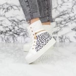 Γυναικείες Μπότες F560-1 Λευκό (A26) Mei